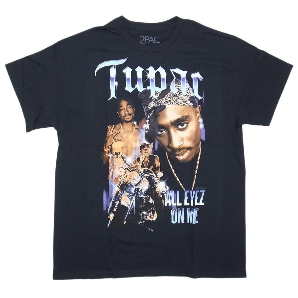 2Pac Official Merch All Eyez On Me T-shirts / Black - 名古屋 Blow