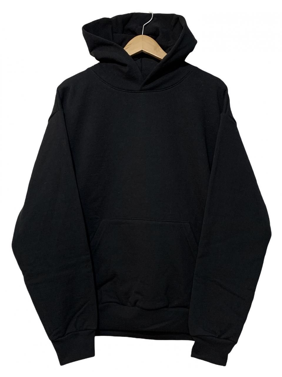 新品 USA製 LOS ANGELES APPAREL 14oz Pullover Hoodie (BLACK