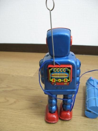 即納！激レア！ 完動品 吉屋 HIGH-WHEEL ROBOT 電動リモコン ブリキ