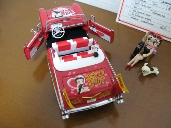即納！美品 Danbury Mint Betty Boop ダンバリーミント 57's Hot Red