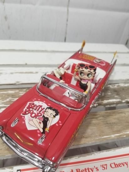 即納！美品 Danbury Mint Betty Boop ダンバリーミント 57's Hot Red