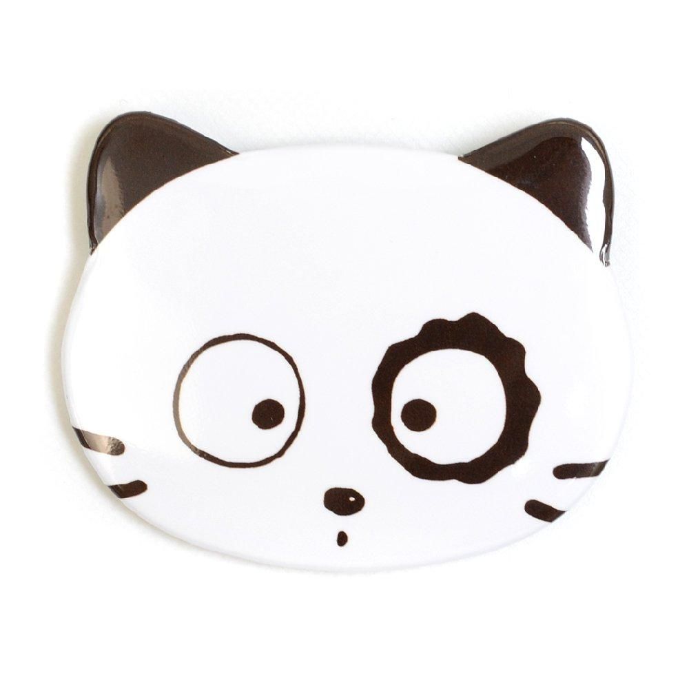 ねこ型缶バッジ（ノラ）TA - タマ＆フレンズ 公式オンラインショップ
