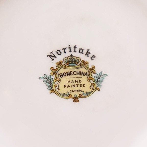 昭和レトロノリタケ花瓶 レッドグラデーション存在感