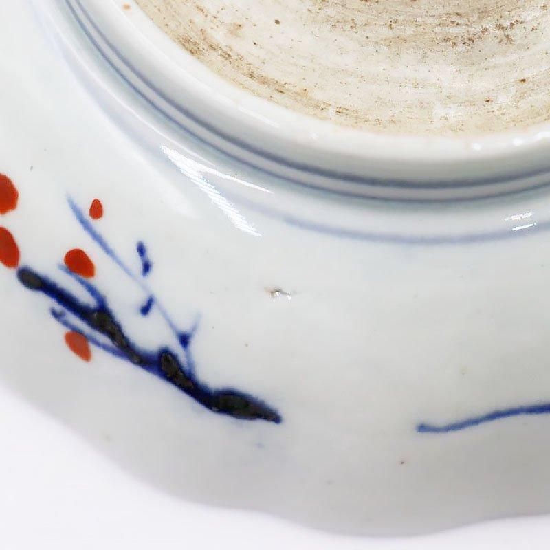 アンティークなます皿 明治大正期の彩色絵