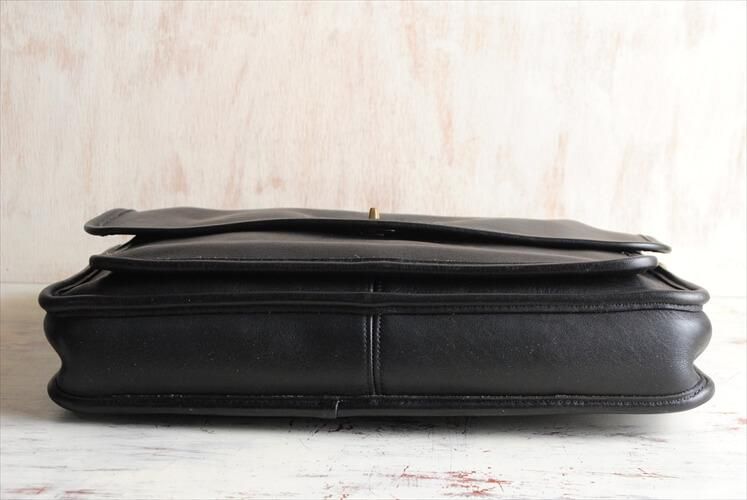 オールドCOACH レザー ブリーフケース ブラック