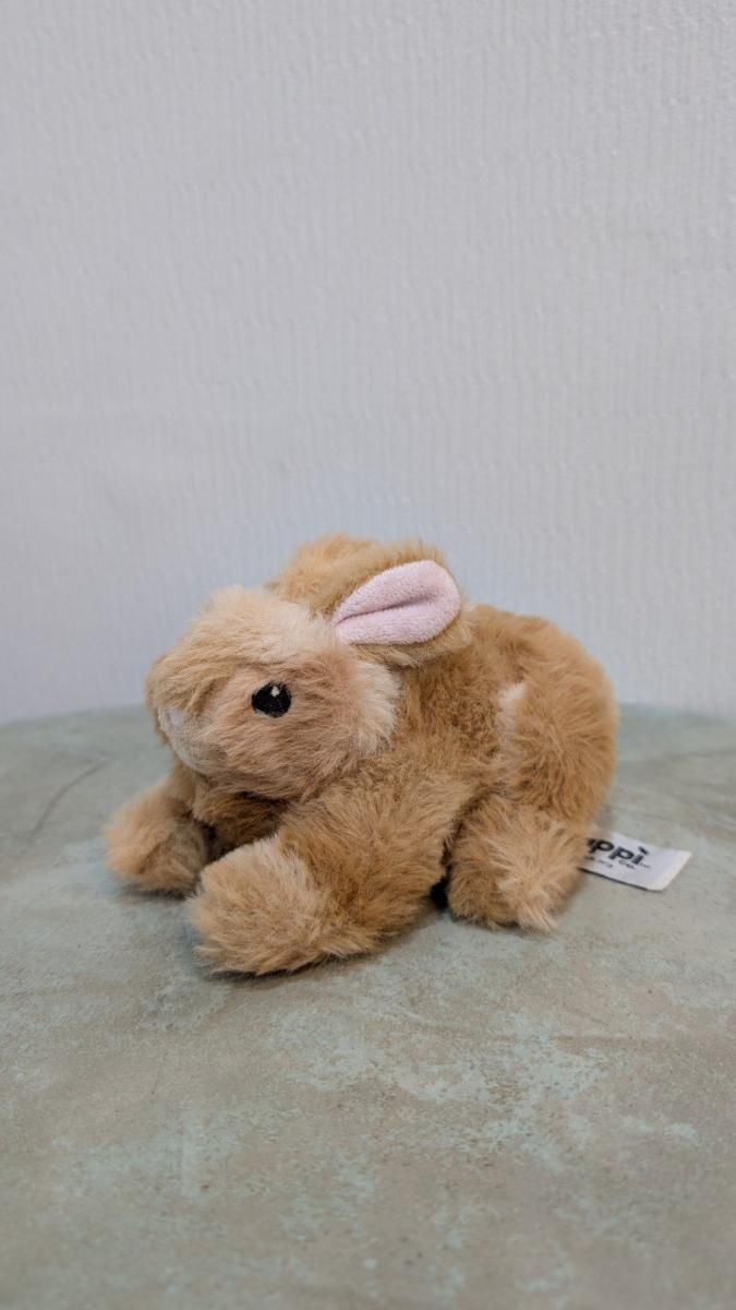 タグ付 うさぎのパペットぬいぐるみ Alresford Crafts イギリス タグ付