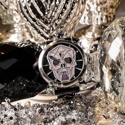 Manuale 48mm バイオニックスカル 5060.01S | GaGa MILANO -ガガミラノ