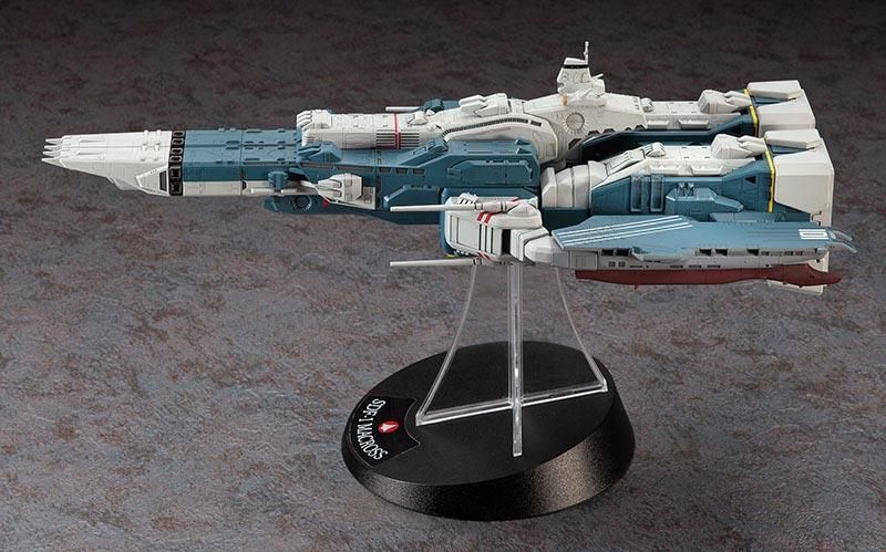 1/4000 SDF-1 マクロス要塞艦 w/プロメテウス＆ダイダロス プラモデル