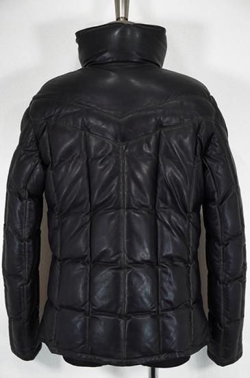 BACKLASH（バックラッシュ） シープレザーグースダウンZIPジャケット