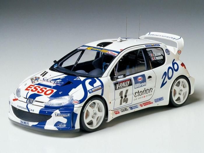 タミヤ】24221)1/24 プジョー206WRC - 福岡のプラモデル専門店 ホビー