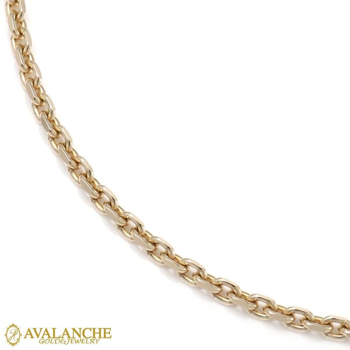 10K イエローゴールド アズキネックレス 幅2.4mm 60cm 080KF1D4HCM