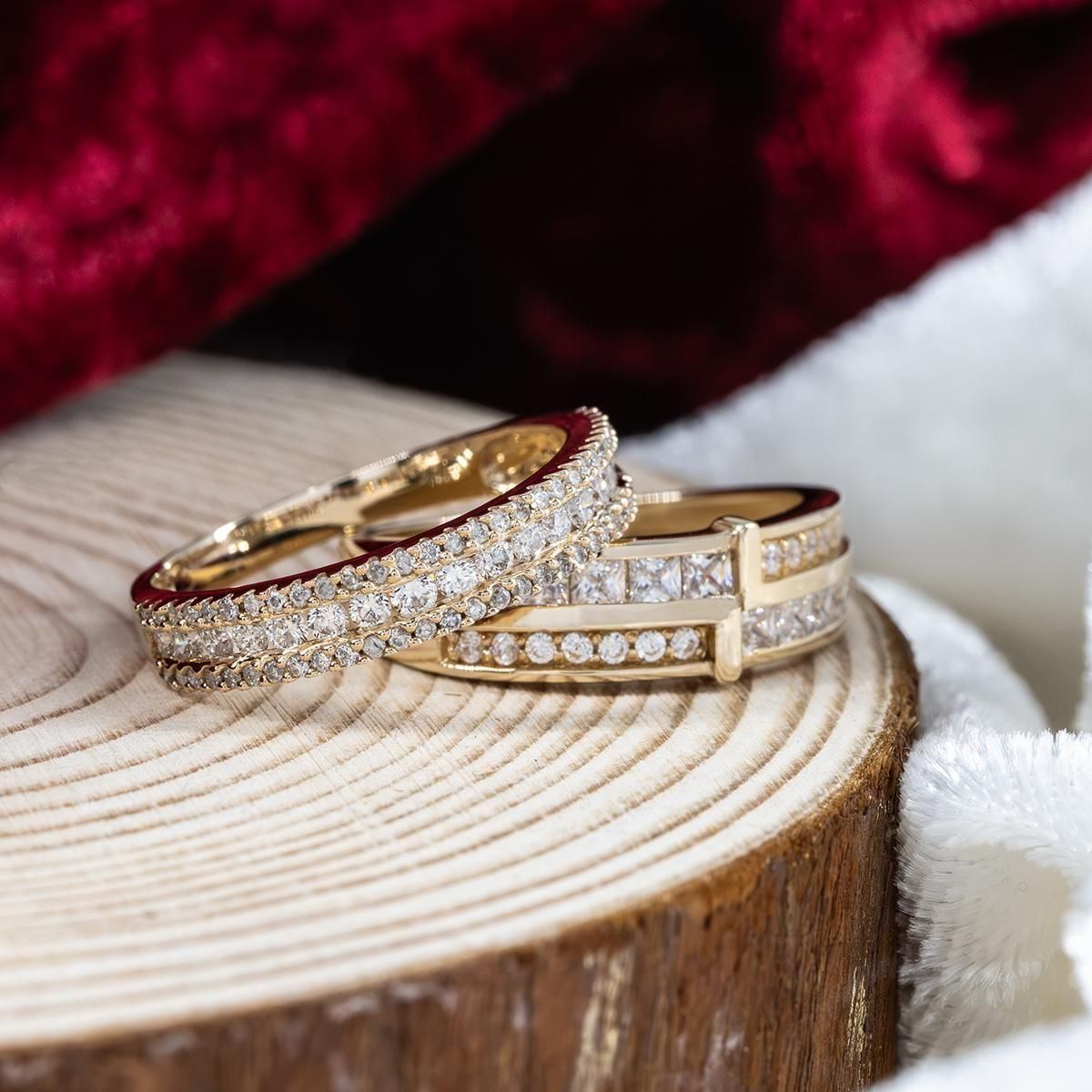 10K イエローゴールド リング 7号-25号 1-9373-01 - AVALANCHE