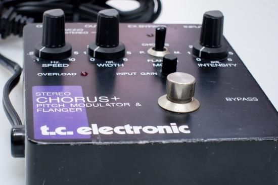 used】t.c. electronic SCF ”STEREO CHORUS + PITCH MODULATOR