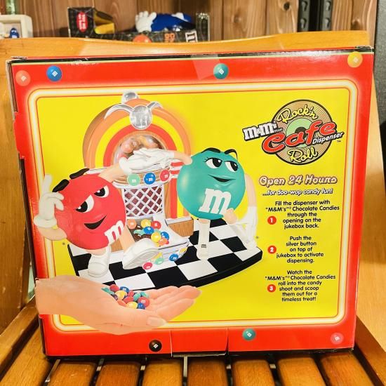 m&m's エムアンドエムズ ディスペンサー カフェ ロックンロール 箱付き