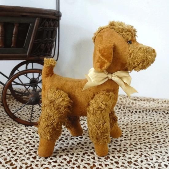 アンティーク ぬいぐるみ | フランスアンティーク ミニチュアプードル