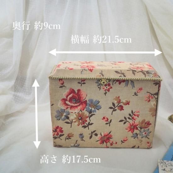 アンティーク カルトナージュ ボックス | フランス スタンド型