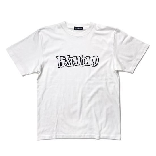 HS LOGO T-shirt（WHITE） - Hi-STANDARD OFFICIAL WEB STORE
