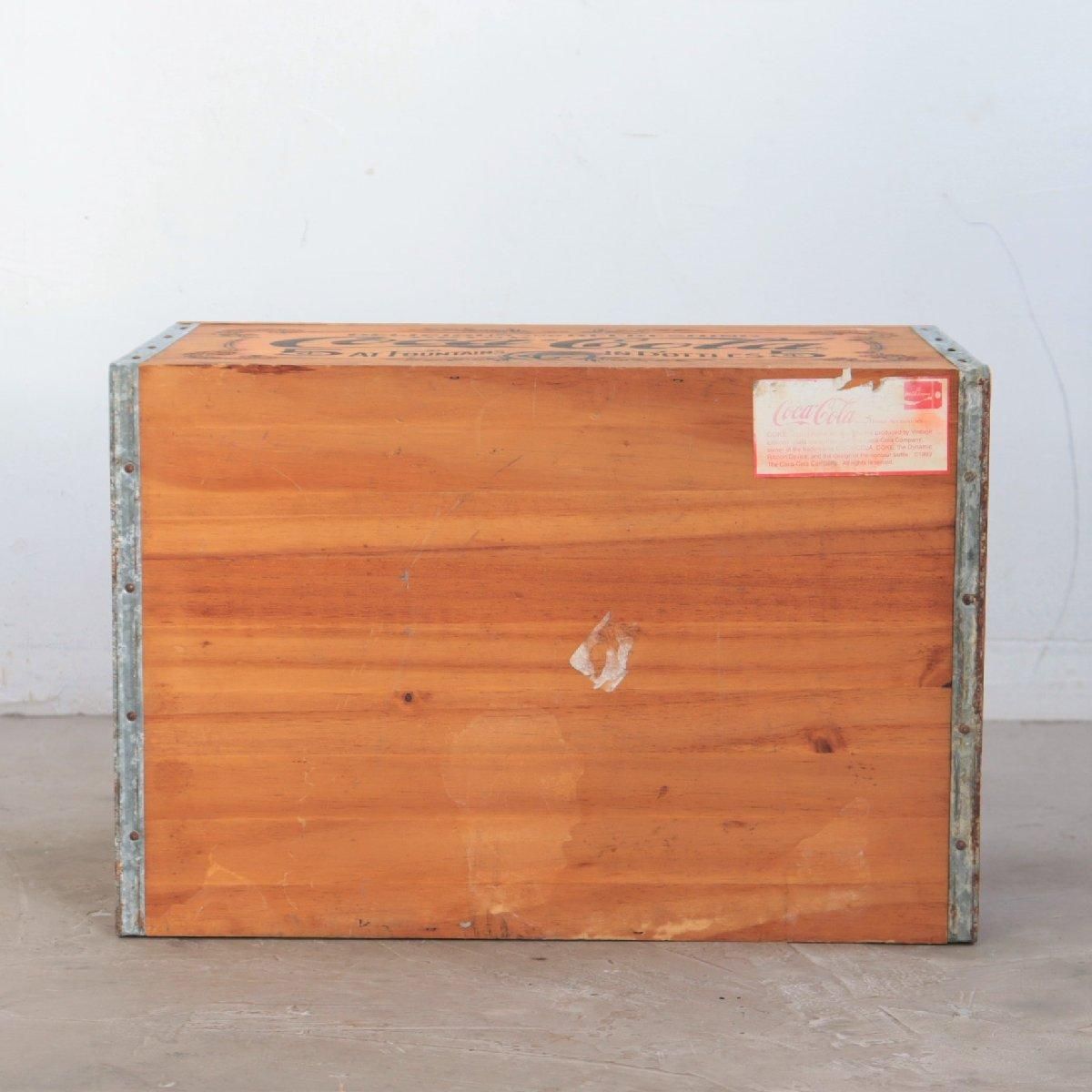 Coca-Cola ヴィンテージ 蓋つき木箱 コカ・コーラ ウッドボックス
