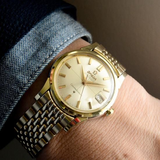 オメガ OMEGA ｜コンステレーション｜18Kキャップゴールド・クロノ