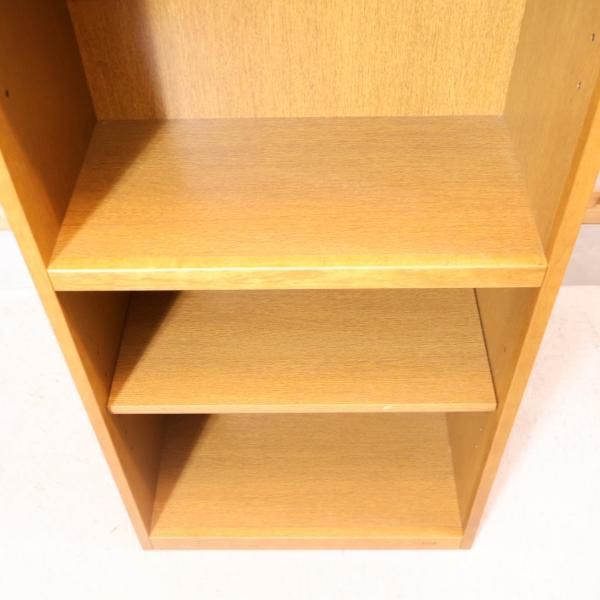 HAMAMOTO(浜本工芸)ナラ材 No.8600書棚。純国産のしっかりとした造りが