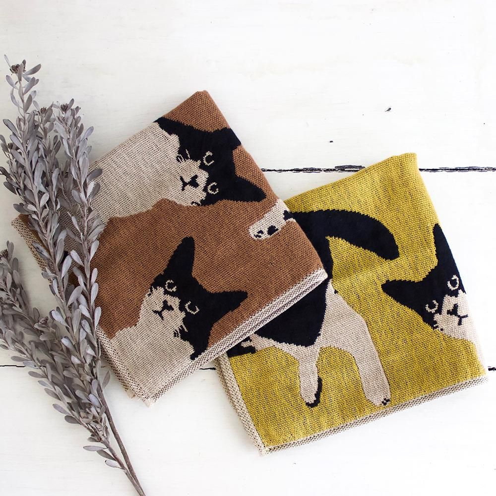 うちの猫 3重ガーゼハンカチ - Atsuko Matano 公式オンラインショップ