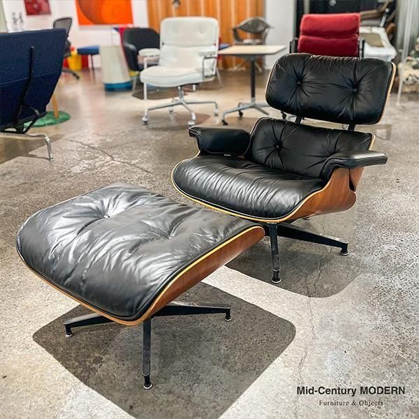 Eames Lounge Chair ＆ Ottoman / Walnut - MID-Century MODERN