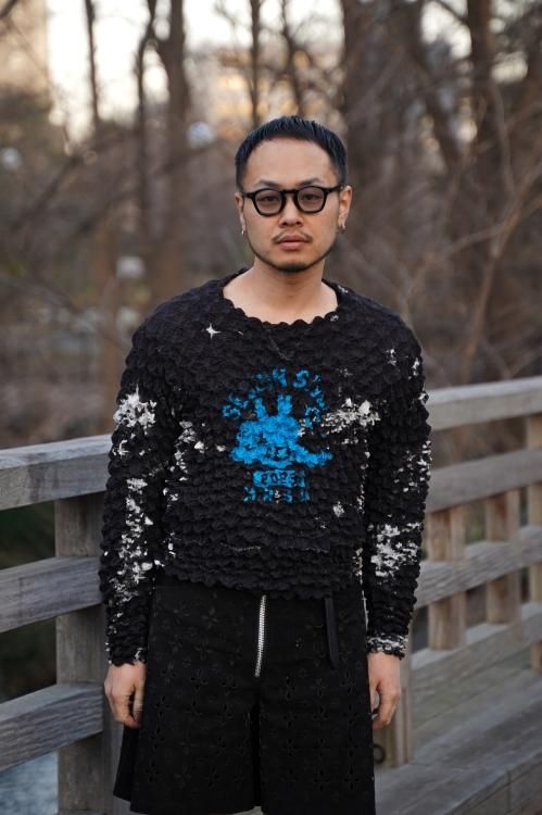 トップス MASU Marriage popcorn sweatshirt 46 MASU(エムエーエスユー