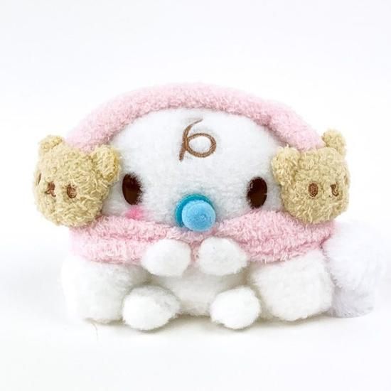 シナモロール マフみみ みるく ぬいぐるみ S インテリア マスコット