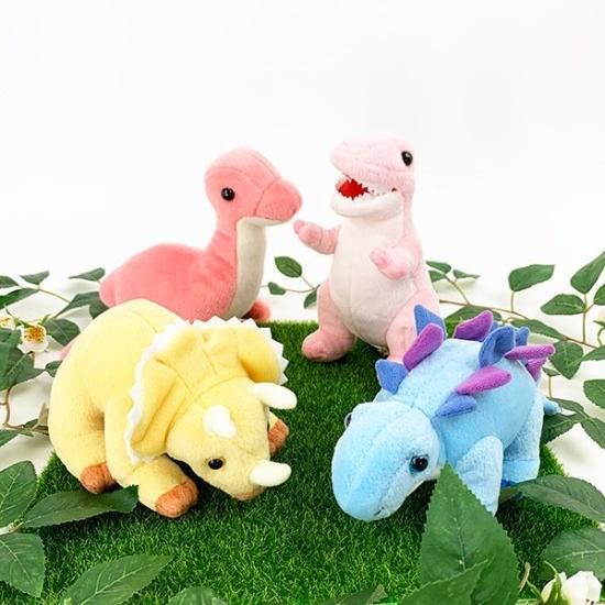 プレシオサウルス ぬいぐるみ S 4979866522475 マスコット ピンク 吉徳