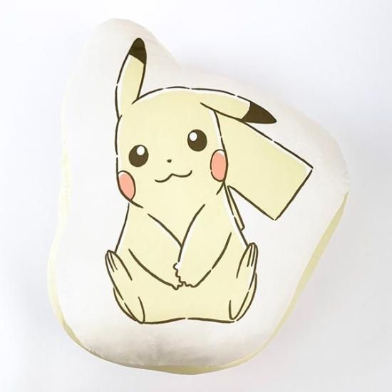 ポケットモンスター ピカチュウ もちもちダイカットクッション