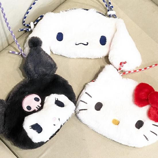 サンリオ ハローキティ ぬいぐるみサコッシュ ショルダーバッグ かばん