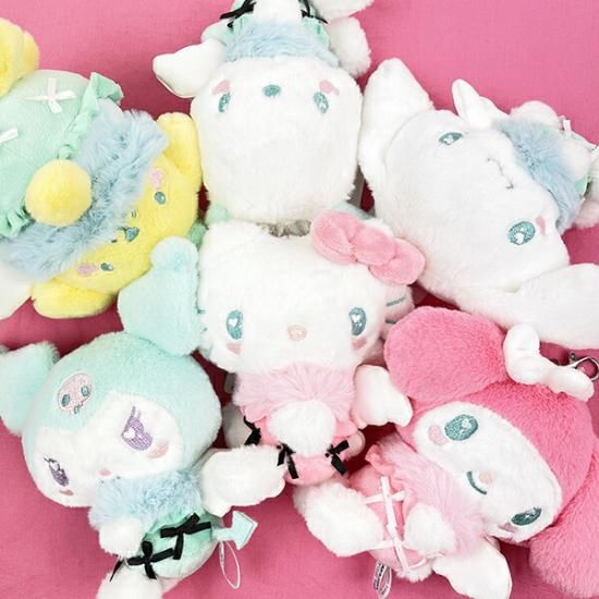 サンリオ ミントエンジェル マスコット ハローキティ ぬいぐるみ 人形