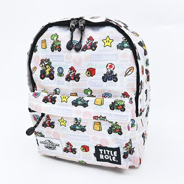 スーパーマリオ マリオカート ワールド KIDSデイパック （ホワイト