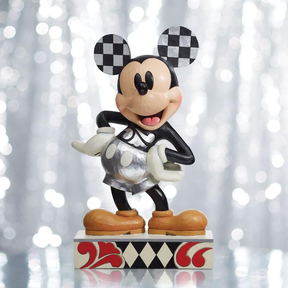 JIM SHORE】ディズニートラディション：ディズニー100周年記念ミッキー