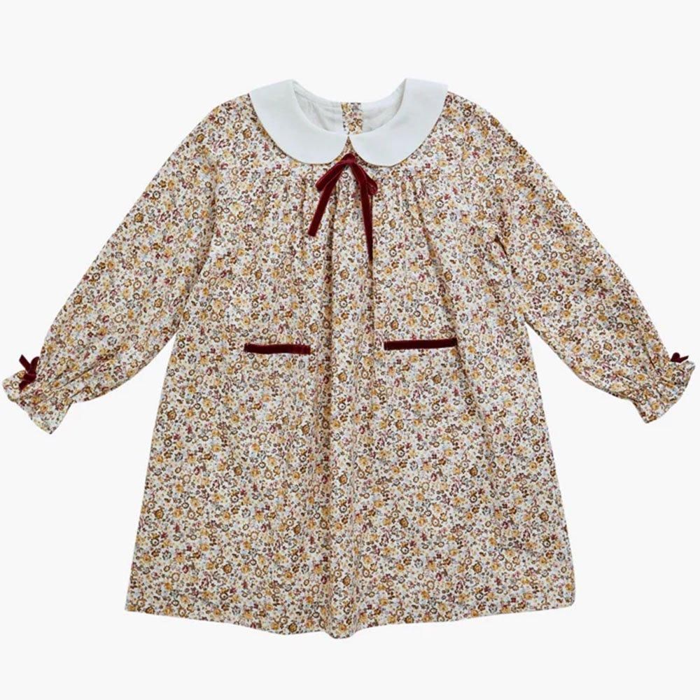 Amaia Kids - Laetitia dress - Multico mini floral アマイアキッズ