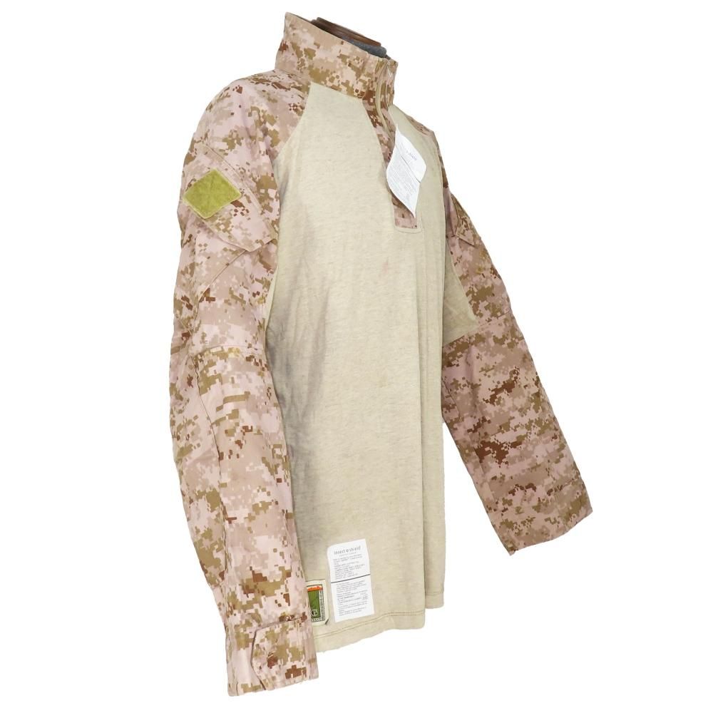 ≪USMC≫ デザートマーパット迷彩 FROG コンバットシャツ / LARGE