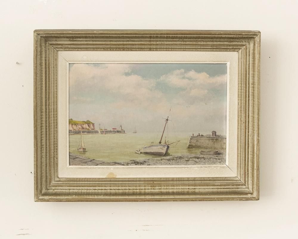 アンティーク 爽やかな海の様子を描いた風景画 | Antiques Knock