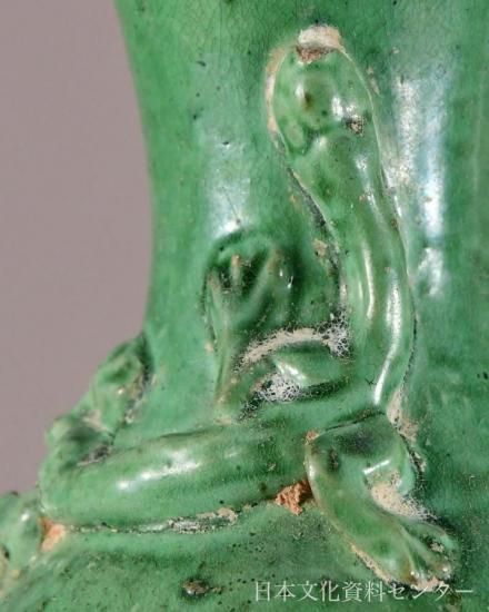 交趾貼花蜥蜴壺(元〜明代)株式会社 日本文化資料センター