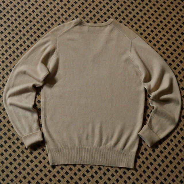 1970~80's Vintage Ballantyne Knit Sweater, 100% Pure Cashmere