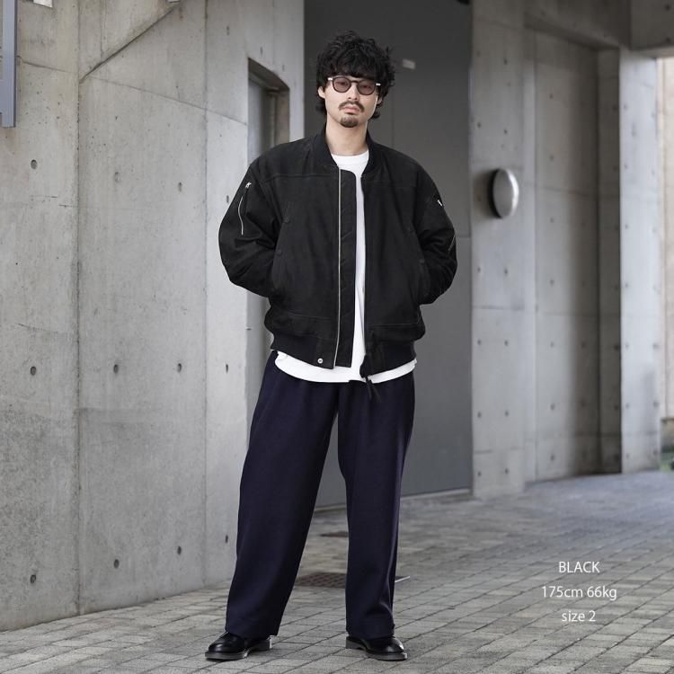 シーシーユー CCU 24aw ボンバージャケット BOMBER JACKET