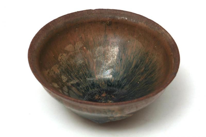 古玩 建窯 禾目天目茶碗 - 書道用具専門店 西本皆文堂 オンラインショップ