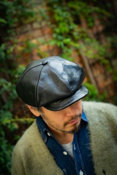 ザ リアルマッコイズ MA24108 HORSEHIDE NEWSBOY CAP ニュースボーイ