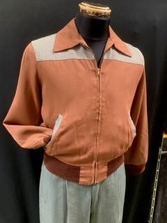 50s ほぼデッドストック ツートーン 切替 ギャバジン ギャバジン
