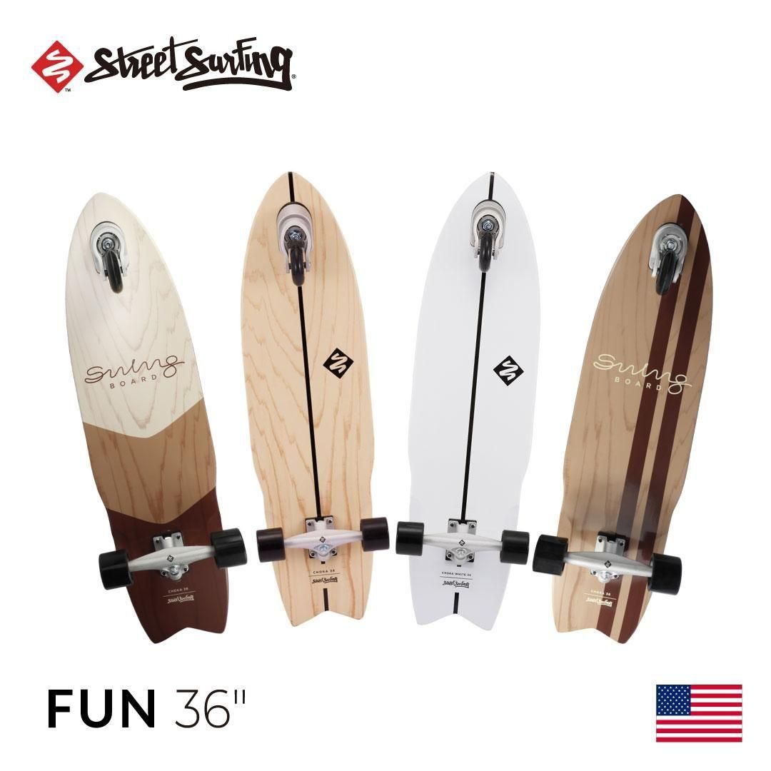 SWING BOARD/ スイングボード】 36インチ CHOKA 三輪スケートボード