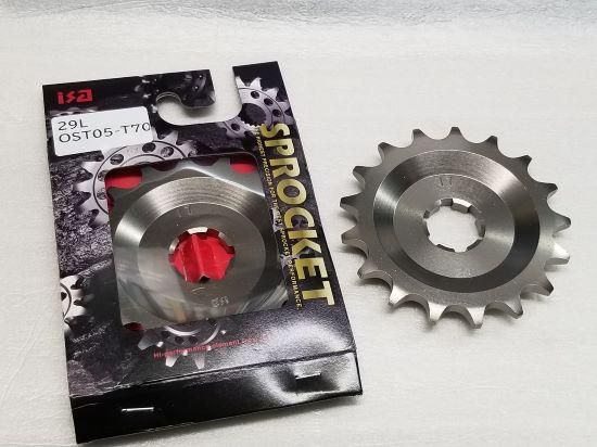 RZR/RZ フロントオフセットスプロケット 5mm/10mm 16丁/17丁