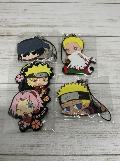 ホビー通販】NARUTO -ナルト- ラバーストラップ4点セット ナルト