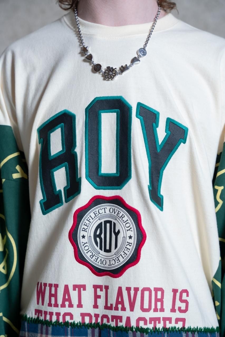 ドッキングロングスリーブTシャツ - ROY reflect overjoy