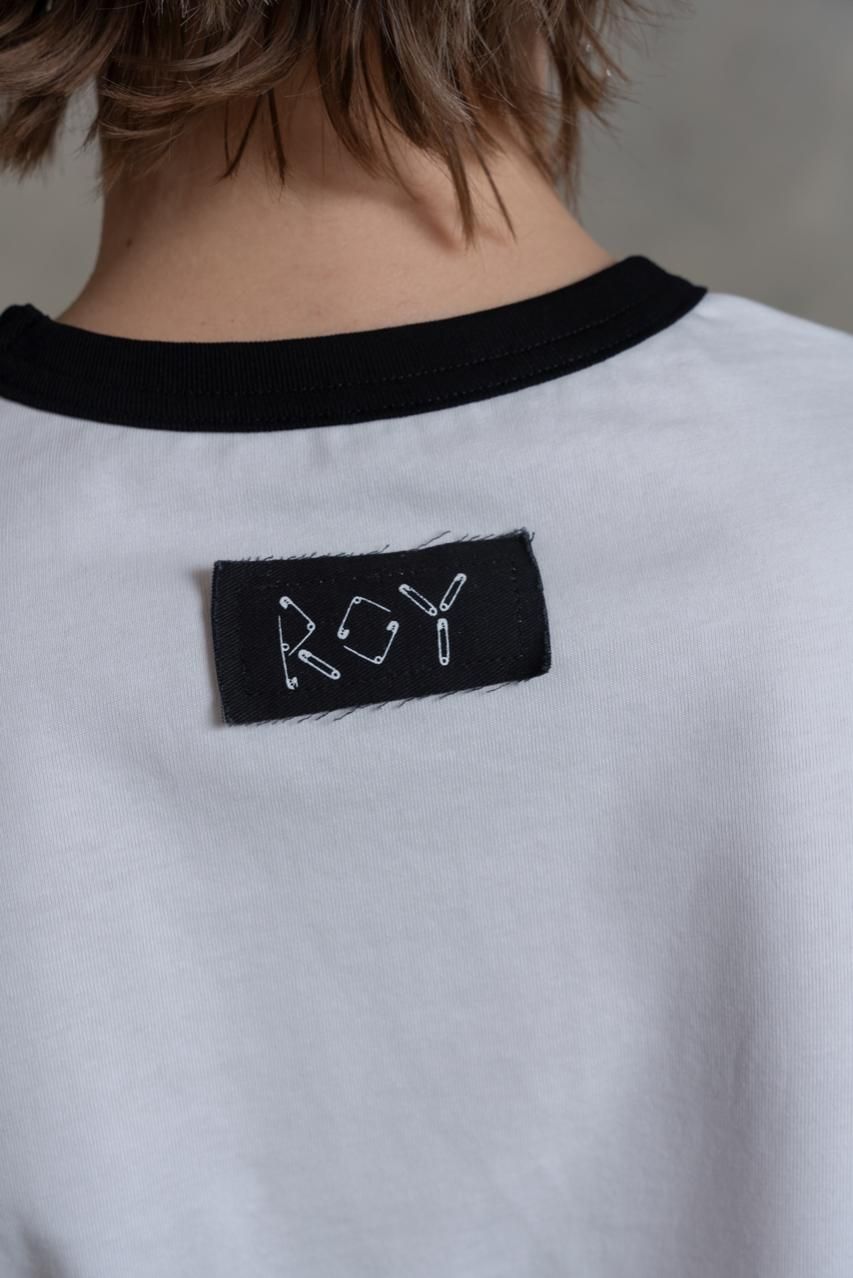 フラワープリントミニTシャツ - ROY reflect overjoy