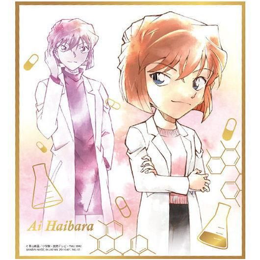 名探偵コナン色紙ART7 [12.灰原哀 (箔押しレア)] バンダイ 食玩 通販