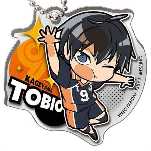 ぴた！でふぉめ ハイキュー!! 烏野高校 アクリルキーホルダー [2.影山